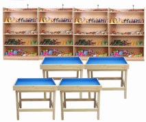 实木沙盘游戏（3000沙具） - 广西轻奢简悦